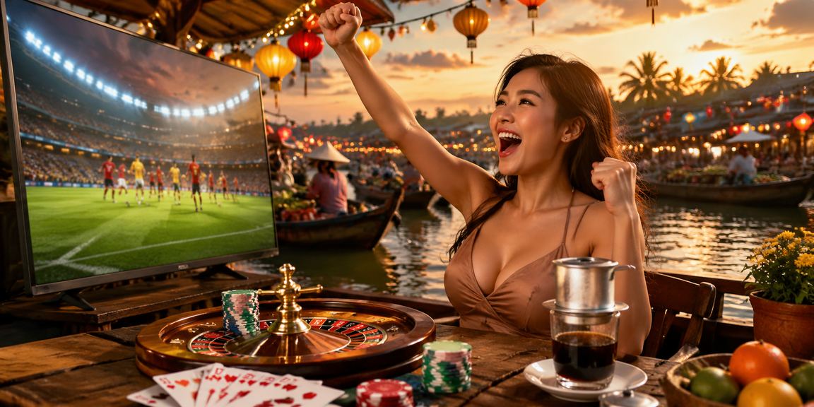 Người dùng Việt Nam đăng ký tài khoản cá cược trên điện thoại tại quán cà phê Cần Thơ